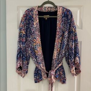 Kachel Anthropologie Floral Kimono Cardigan - Multicolor